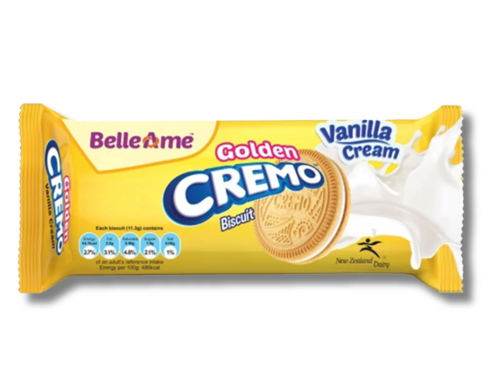 CREMO BISCUITE ( VANILLA CREAM) 80gm View 2
